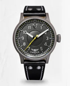 Whitby Watch Co. Canuck Pilot Watch - MK I Black