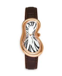 Exaequo Classic Melting Stainless Steel 316L White - PVD Rose Gold