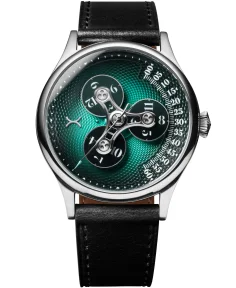 Xeric Triptych II Automatic Wandering Hour Emerald