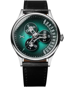 Xeric Triptych II Automatic Wandering Hour Emerald