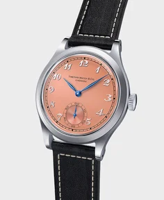 Time This 1950S VINTAGE STYLE Sub-second (SALMON)