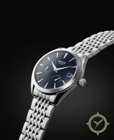 Argos Watch Co Olympus Piano Black Silver