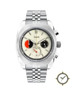Vaer R1 Racing Chronograph Cream USA