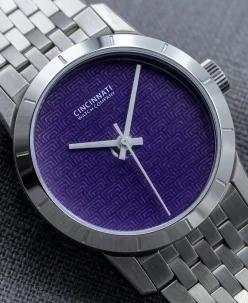 Cincinnati Watch Company Hannaford Purple