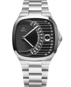 Xeric Timeline Retrograde Automatic Black
