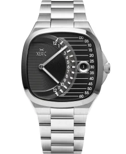 Xeric Timeline Retrograde Automatic Black
