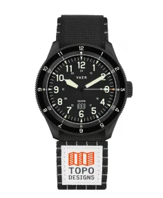 Vaer DS4 Topo Designs x W&W Solar Hiker - Black