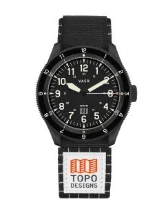 Vaer DS4 Topo Designs x W&W Solar Hiker - Black