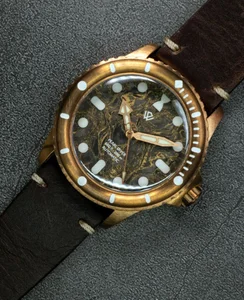 Wicked Watch Co. Phoenix PEARL DIVER Bronze BGW9