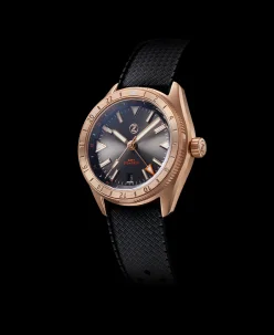 Zelos Horizons GMT 200m Bronze 'Slate Grey'