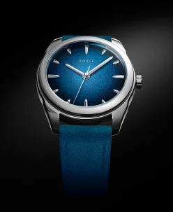 Awake Watches Son Mài Silver Leaf « Moonlight Blue »