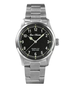 San Martin SN034-A-SY Steel Bracelet With Logo