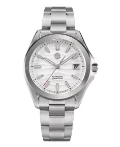 San Martin SN0129-C Silver White Dial