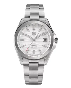 San Martin SN0129-C Silver White Dial