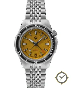 Steel Torsk-Diver Pro GMT 39 -Golden Yellow