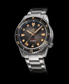 Zelos Mako V3 300m Steel Vintage Black