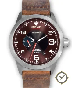 MOONMETAL DUST - BRIGHT SIDE | Distressed Brown Leather