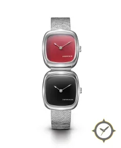 Dual Time Mini – Red Jasper & Black Onyx