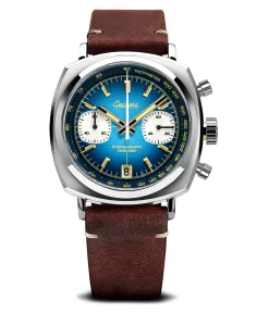 Geckota Chronotimer Chronograph Watch Deep Blue Fumé Dial