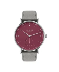 Nomos Glashütte Metro 33 muted red Reference 1123