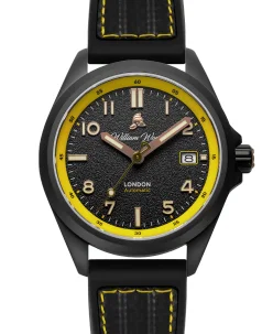 William Wood Watches Fearless Yellow