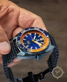Ocean Crawler Blue Steel Blue/Orange