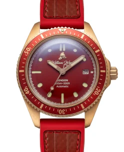 William Wood Watches Bronze Ruby