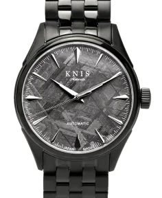 KNIS Kyoto Meteorite Made in Japan Automatic Watch Men's Black KN001-MTBK