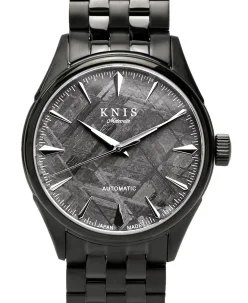 KNIS Kyoto Meteorite Made in Japan Automatic Watch Men's Black KN001-MTBK