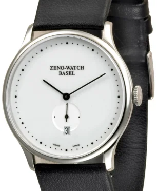 Zeno-Watch Basel Flat Bauhaus Quartz Dot