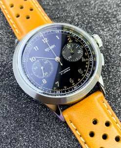 Ajwain Watches Sholavaram III Black ( Standard Regulator)