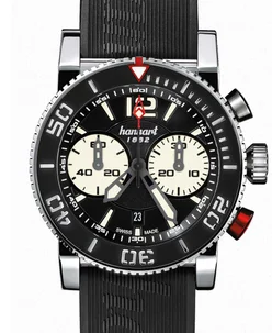 Hanhart PRIMUS Diver black