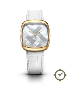 ALD White MOP "Ghost" In Gold