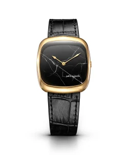 Dennison ALD Black Marble In Gold Black