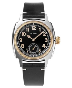 Baltany Gold Bezel Retro Oyster Homage S4036G
