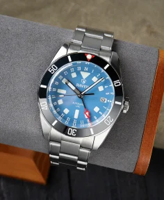 Raven Custom GMT Diver - Blue