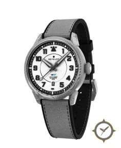 LIMA Flieger White Luminova Damascus Steel