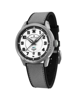 Revelot LIMA Flieger White Luminova Damascus Steel