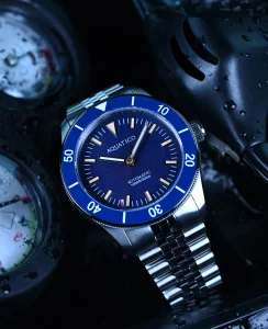 Aquatico Pacific Diver Automatic Blue Dial No Date