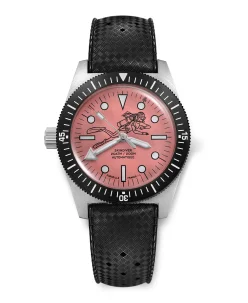 Wolbrook Skindiver Automatic Pink October Edition