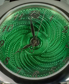 5280 Watch Company Ajax Forest Green Translucent Dial