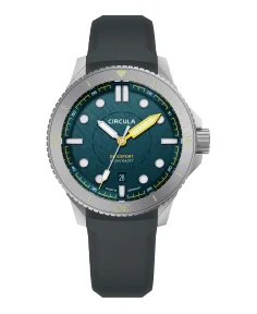 Circula Watches DiveSport Titanium Petrol
