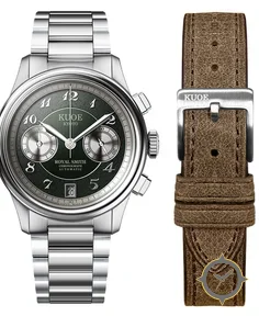 Kuoe ROYAL SMITH 90-012 Automatic Chronograph, Green Dial