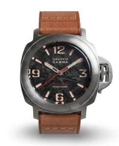 Gruppo Gamma VANGUARD Stainless Steel – Luminous Forged Carbon Dial