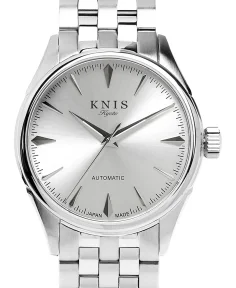 KNIS Kyoto Automatic Sunray Dial White Silver KN001-WH