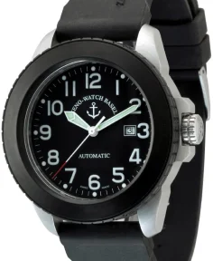 Zeno-Watch Basel Jumbo Biker Automatic Stainless Steel&Black
