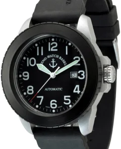 Zeno-Watch Basel Jumbo Biker Automatic Stainless Steel&Black