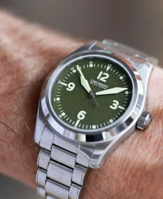 Cincinnati Watch Company P-40 A-11 Pilot Green Automatic