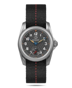 Boderry VOYAGER S72 72-Hour Power Reserve Titanium Automatic Field Watch, 100M Water Resistant Grey
