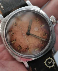 Katabami Watch Japan The Shikaku CHAIRO "Heavily Aged"